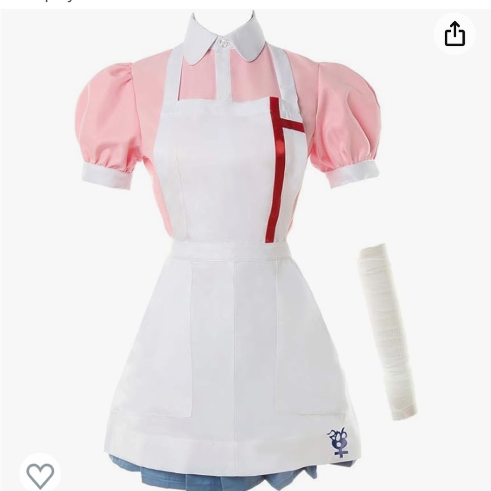 EUC Danganronpa Mikan Tsumiki Cosplay Costume Size S